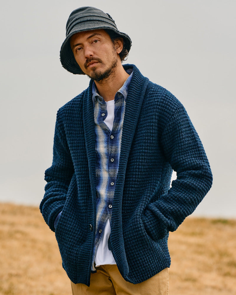 lomond shawl collar cardigan