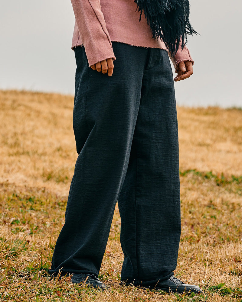 ex.heavy wide pants