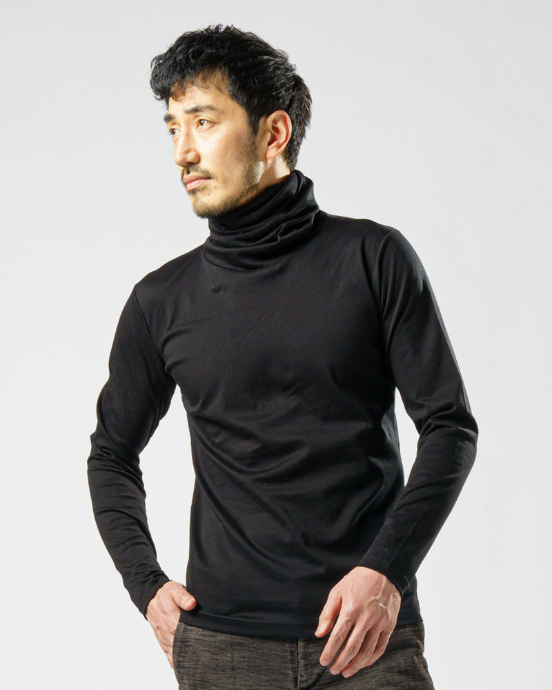 screw high neck L/S